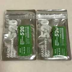 嵐アニバーサリーツアー5×20グッズ【会場限定 アクリルプレート 2個セット】