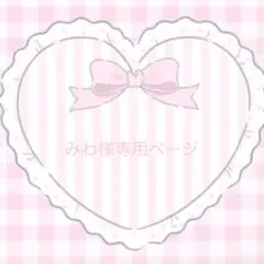 ୨୧⑅*みわ様専用ページ୨୧⑅*