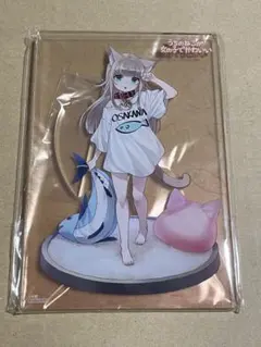 うちのねこが女の子でかわいい「きなこ」アクリルスタンド