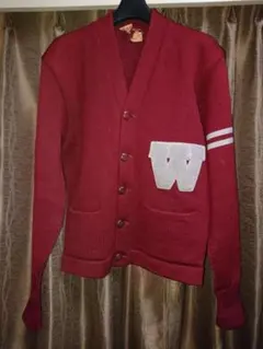 40'sビンテージwhitingカレッジ レタードカーディガンskookumのサムネイル