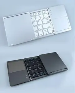 ワイヤレスキーボード 折りたたみ式充電画面ロック機能 タブレットキーボード