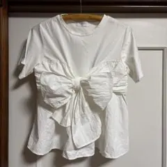 さ*り様 オペーク　リボンビスチェドッキングTシャツ
