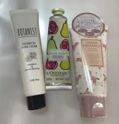 BOTANIST ロクシタン OHANAMAHALOハンドクリームセット