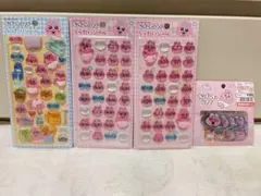おぱんちゅうさぎ立体シール　4枚セット