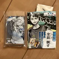 ハイキュー　ドミノ風アクキー　星海光来+10th ANNIVERSARYロゴ鴎台