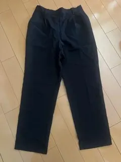 レディース テーパードパンツ 黒