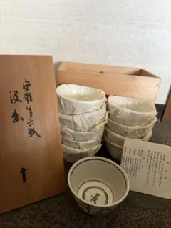 駕洛窯 三島 数茶碗 10客 - メルカリ