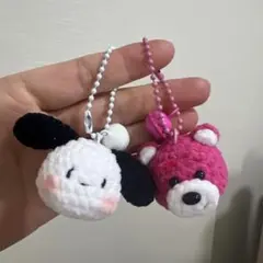 ハンドメイド あみぐるみ スズメのストラップ 2個セット - メルカリ