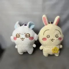 ちいかわ ぬいぐるみ がま口ポーチ2種セット