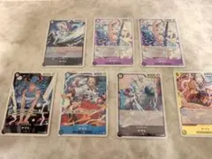 ONE PIECEカード ヤマト キャラクターカード 7枚セット