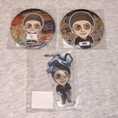 登坂広臣　缶バッジ　クリアチャーム　KOD