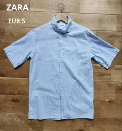 ZARA ストライプ柄 半袖シャツのサムネイル