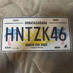 日向坂46 ナンバープレート（ひなたフェス2024）のサムネイル