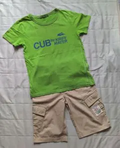 CUB by KRIFF MAYER Tシャツ 140　ハーフパンツ　130のサムネイル