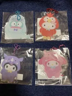 サンリオ アクリルキーホルダー 4個セット