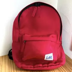 子供用リュック　赤　Lee キッズリュック