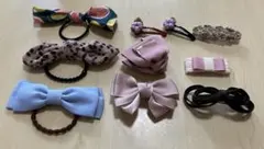 髪留め　リボン他　10こ