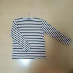 SAINT JAMES ピンク/グリーンストライプ 長袖 サイズ1