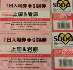 2026年最新】岩原 上国 リフト券の人気アイテム - メルカリ