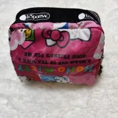 新品 未使用 LeSportsac ハローキティ ポーチ タグ付き