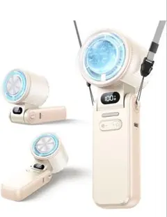 業界最大最強冷却面積&体感-30℃鋭い冷たさ】ハンディファン 冷却プレート