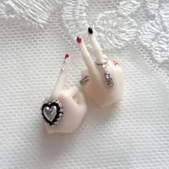 マ*ル様 シチリアの追憶　シチリア　ネイルハンド　カスタムハンド　ドール　ハンド