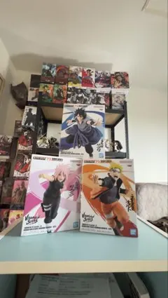 NARUTO VIBRATION STARS 피규어 3종 세트