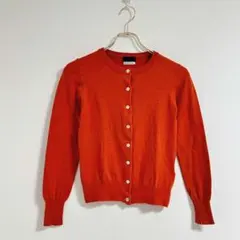 【apart bylowrys】オレンジ ニットカーディガン セーター 長袖