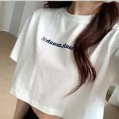 muahmuah 半袖Tシャツ ホワイト フリーサイズのサムネイル