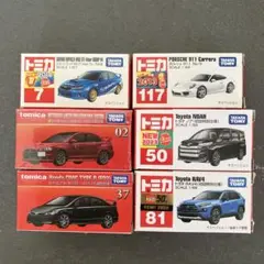 トミカくじ第2弾 トミカ コンプリート6台セット - メルカリ