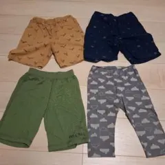 ユニクロ　ハーフパンツ　長ズボン　レギンス　　セット 110cm　10点