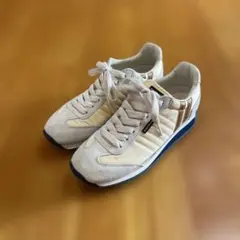 最終セールPATRICK スニーカー アイボリー×ブラウン