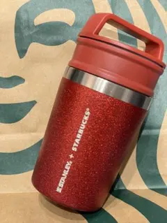 STANLEY + STARBUCKS 赤色ラメタンブラー