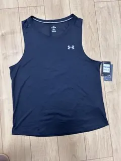 【300円スタート】Under Armour ブラック タンクトップ XLのサムネイル