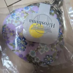 新品花柄がま口コインケース