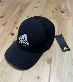 adidas GOLF ブラックキャップ　タグ付き