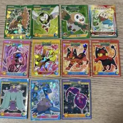 ポケモン 丸美屋 シール 11枚セットのサムネイル