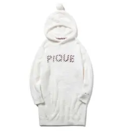 【最終値下げ】ジェラートピケ ジェラピケ フード付き ワンピース ホワイト