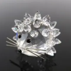 140 SWAROVSKI スワロフスキー ハリネズミ 小 置物 クリスタル