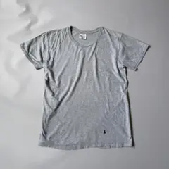 【ポロラルフローレン】無地半袖Tシャツ グレー ヴィンテージ アメカジ Mのサムネイル