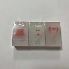 氷漬けになったいきもの消しゴム　ちいさないきもの　セット