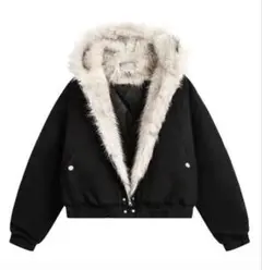 fur foodie opium y2k archive 短丈　ファージャケット