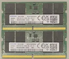 DDR5 64GB(32GBx2枚) SODIMM CT32G48C40S5 - メルカリ