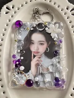 トレカキーホルダー　硬質ケース　レジン　no11