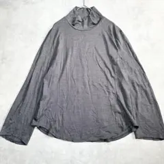 ユニクロ×マメクロゴウチ ヒートテックタートルネックT 3XL グレー 1256