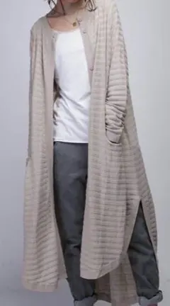 アンティカ　ロングカーディガン