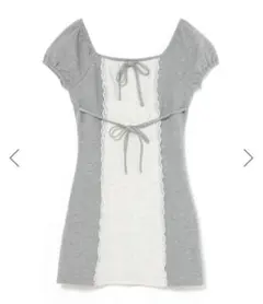 Cyndi frill knit mini dress andmary - メルカリ