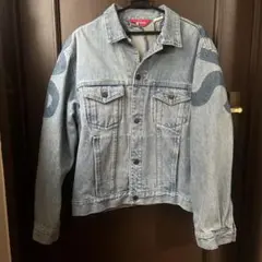Supreme デニムジャケット ライトブルー Mサイズ　美品のサムネイル