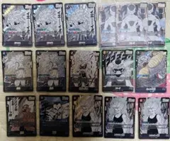 ドラゴンボールカード　マンガブースター02 sr セミコンプ　まとめ売り