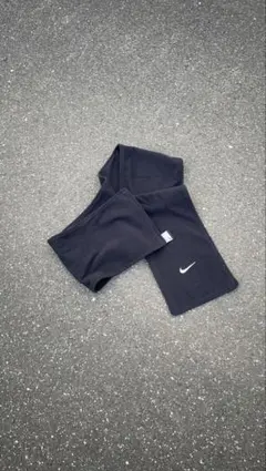 00s Nike ブラックフリースマフラー 銀タグ